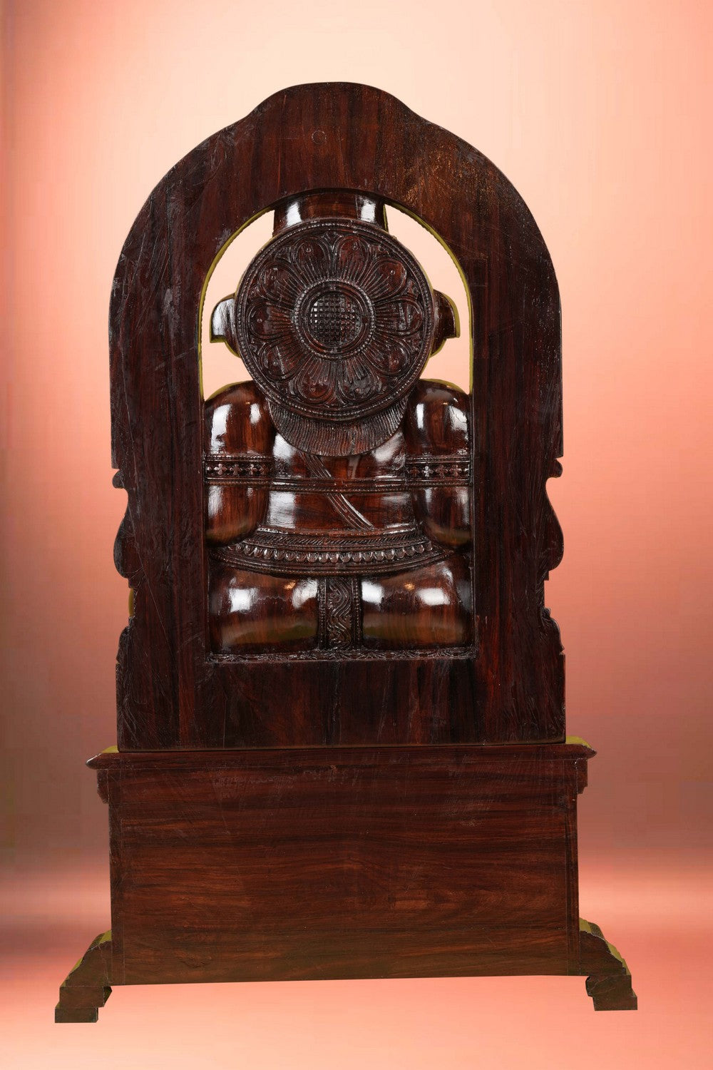 Image of Lord Ganesh Statue in Rose Wood